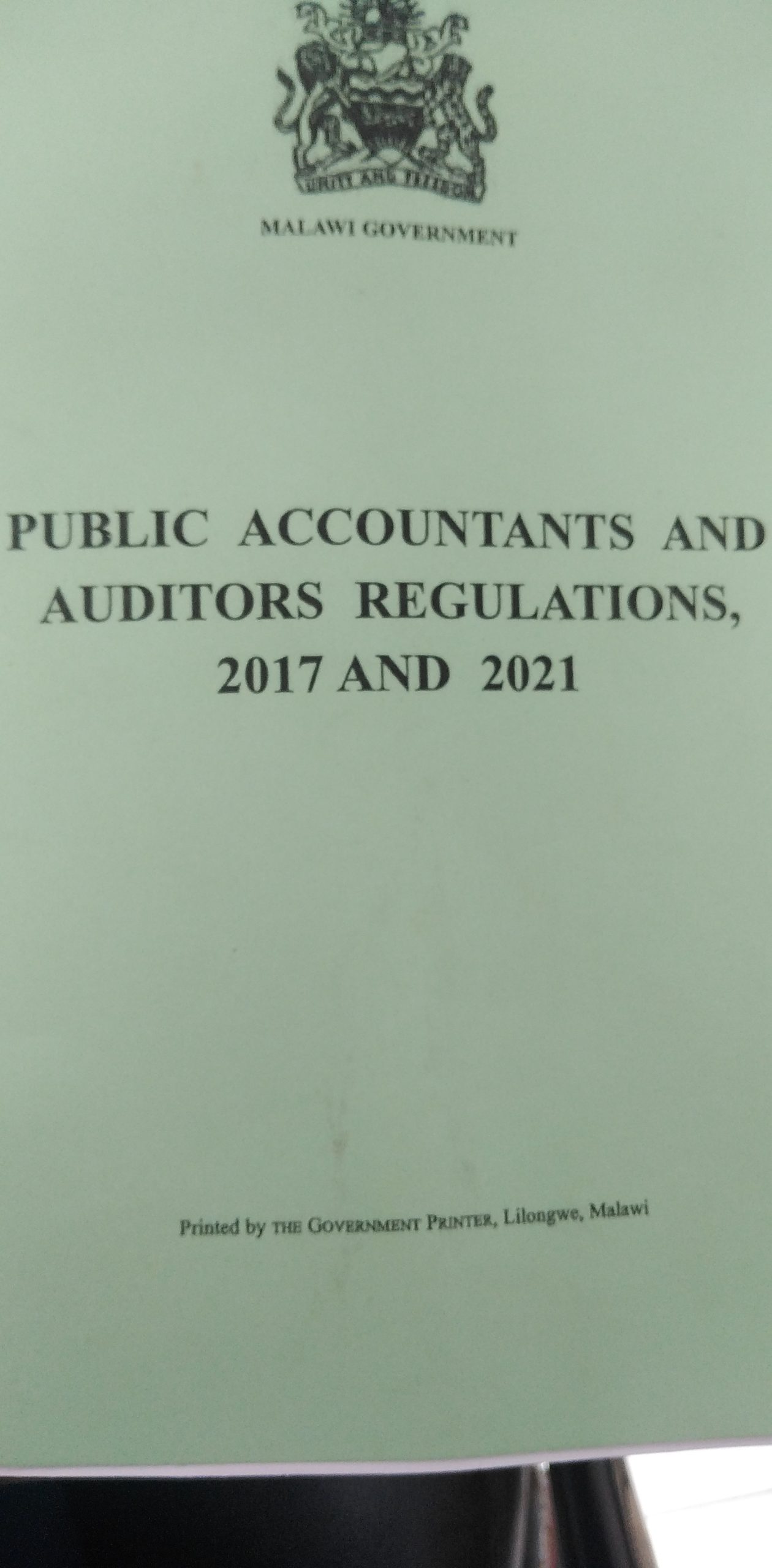 Chartered Accountant Regulations 